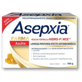 ASEPXIA FARMA JABON AZUFRE 100G