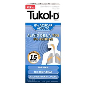 TUKOL-D ADULTO CERO AZUCAR O 120ML