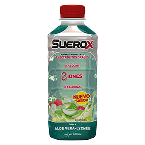 SUEROX 8 IONES ALOE VERALYCHEE 630ML