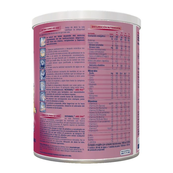 NOVAMIL 1 ARD PAX FORMULA LACTEA 400G