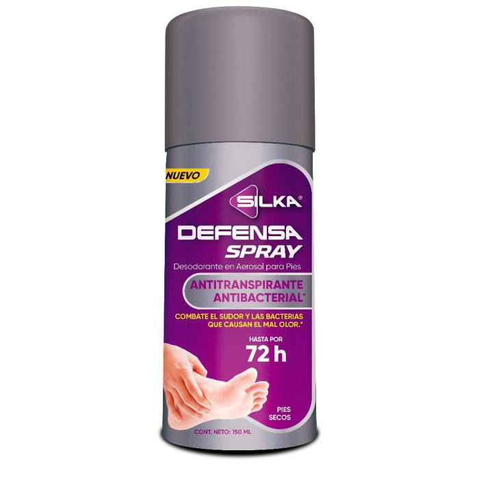 SILKA DEFENSA SPRAY ANTITRANSPANTIBAC PIES 150ML
