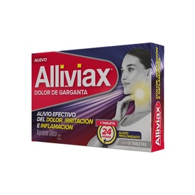 ALLIVIAX GARGANTA 550MG TAB 6 PN
