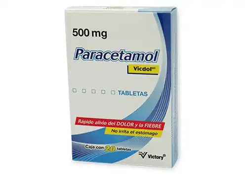 VICDOL 500MG C 20 TAB PARACETAMOL