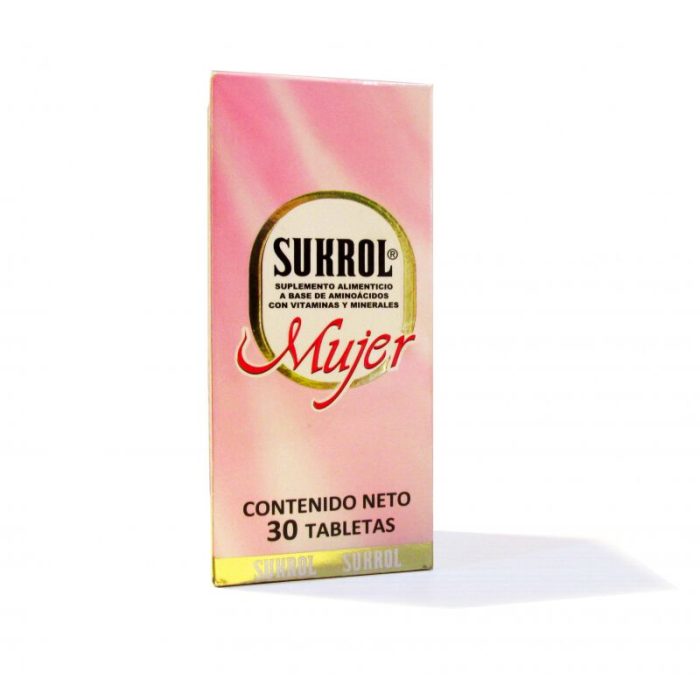 SUKROL MUJER C 30 TAB SUPLEMENTO ALIMENTICIO