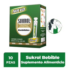 SUKROL AMP ING 10ML C 10 SUPLE ALIM