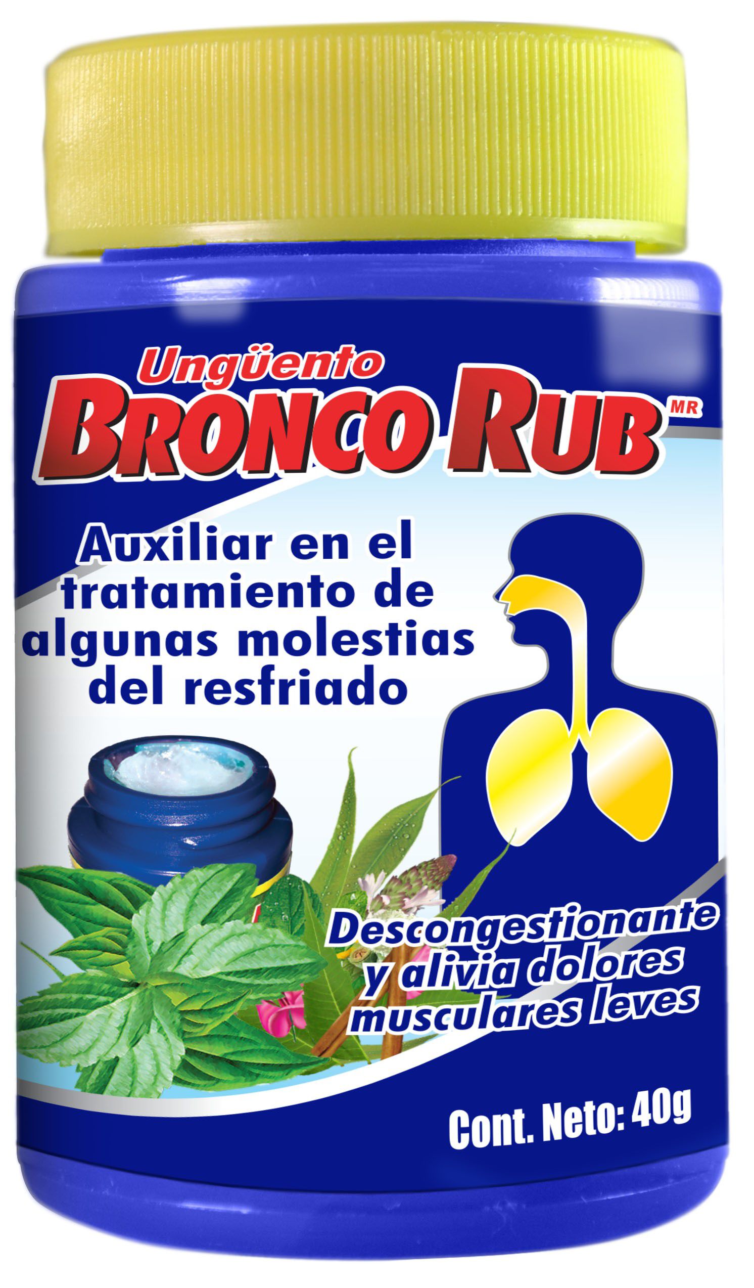 BRONCORUB 40G UNGUENTO