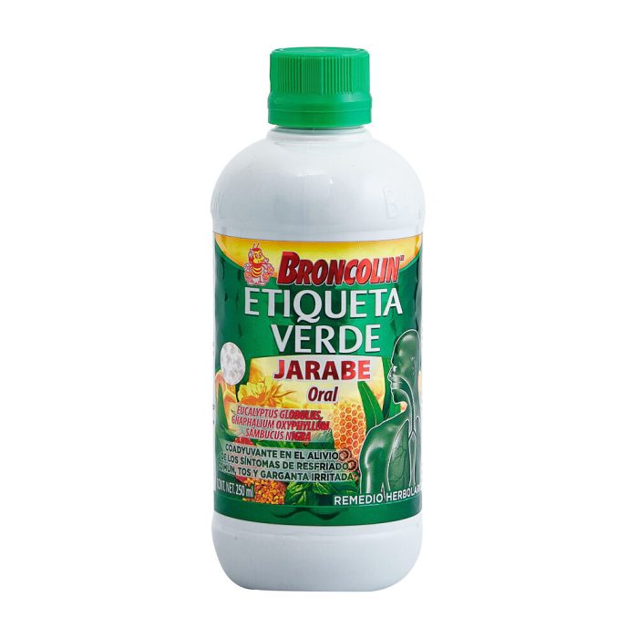BRONCOLIN ETIQUETA VERDE JBE ORAL 250ML