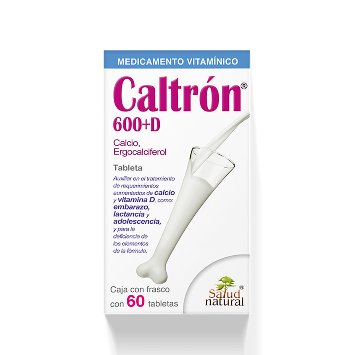 CALTRON 600D C 60 TAB CALCIO/ERGOCALCIFEROL