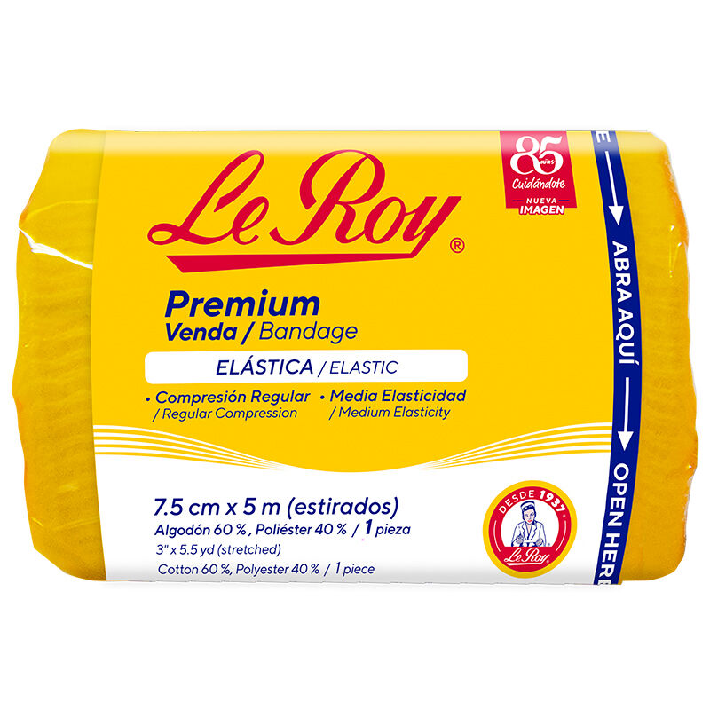 VENDA ELASTICA LE ROY 7.5 X 5M