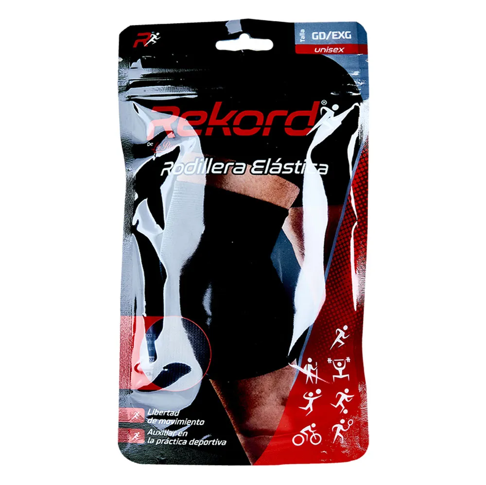 RODILLERA ELASTICA REKORD UNISEX GD/EXG LEROY