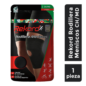 RODILLERA ELASTICA MENISCOS REKORD UNISEX CH MED