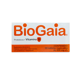 BIOGAIA PROBIOTICOSVITAMINA D C 30 TAB