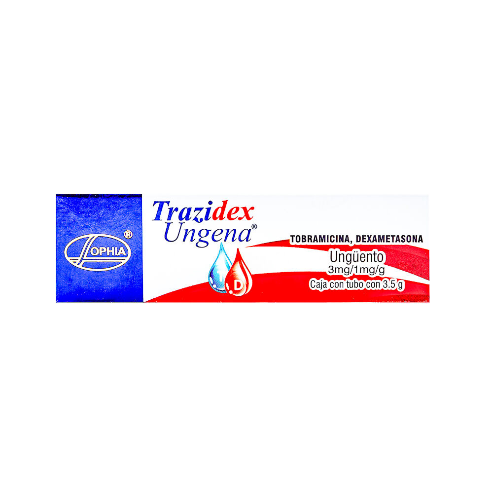 TRAZIDEX UNGENA OFT UNG 3.5G