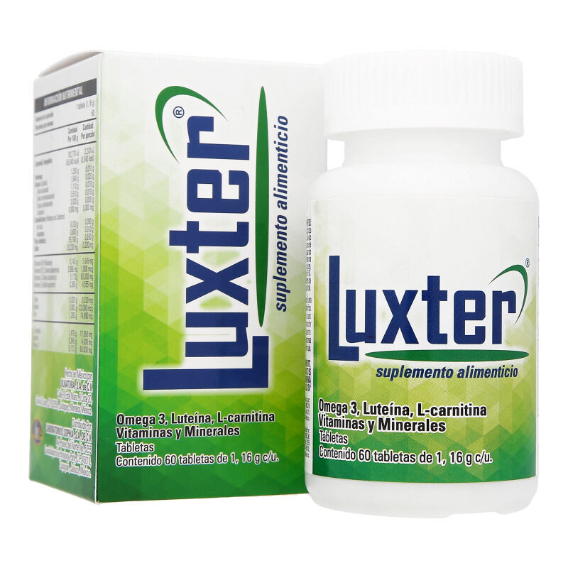 LUXTER C 60 CAP SUPLEMENTO ALIMENTICIO