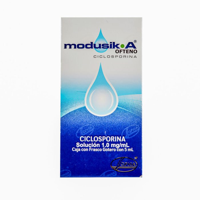 MODUSIK A .1 SOL OFT 5ML CICLOSPORINA