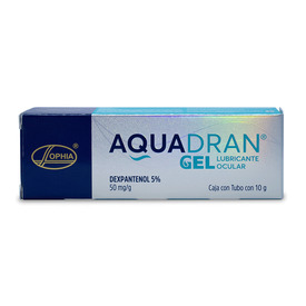 AQUADRAN 50MG/G GEL LUBR OCULAR 10G