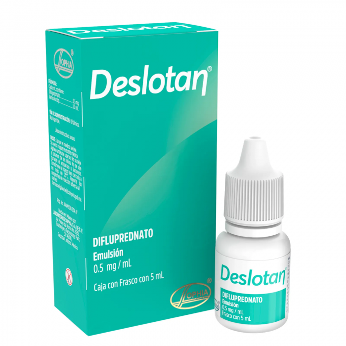 DESLOTAN OFT EMULSION O 5ML DIFLUPREDNATO