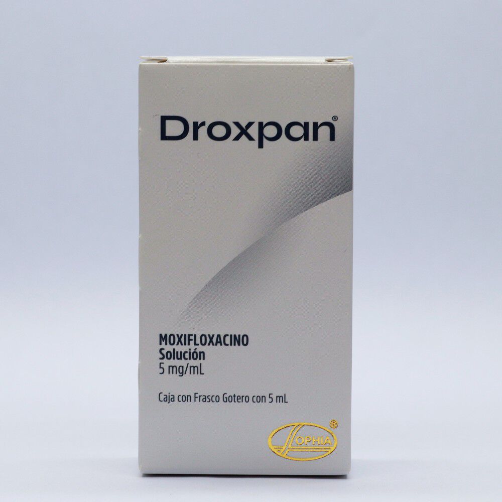 DROXPAN 5MG/ML SOL OFT GTS O 5ML MOXIFLOXACINO