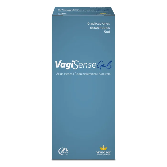 VAGISENSE GEL 5ML C 6 APLICADORES