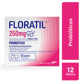 FLORATIL 250MG POLVO C 12 SOBRES