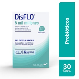 DISFLO 5 MIL MILLONES C 30 CAP SUPLEMEN ALIMENTIC