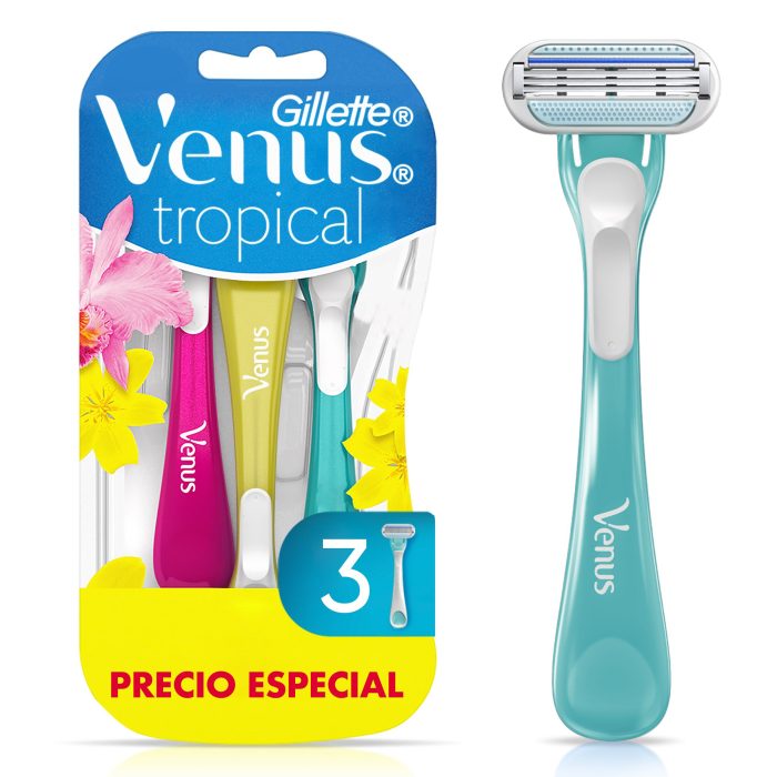 VENUS TROPICAL MAQ PAFEITAR DESECH C 3 GILLETTE
