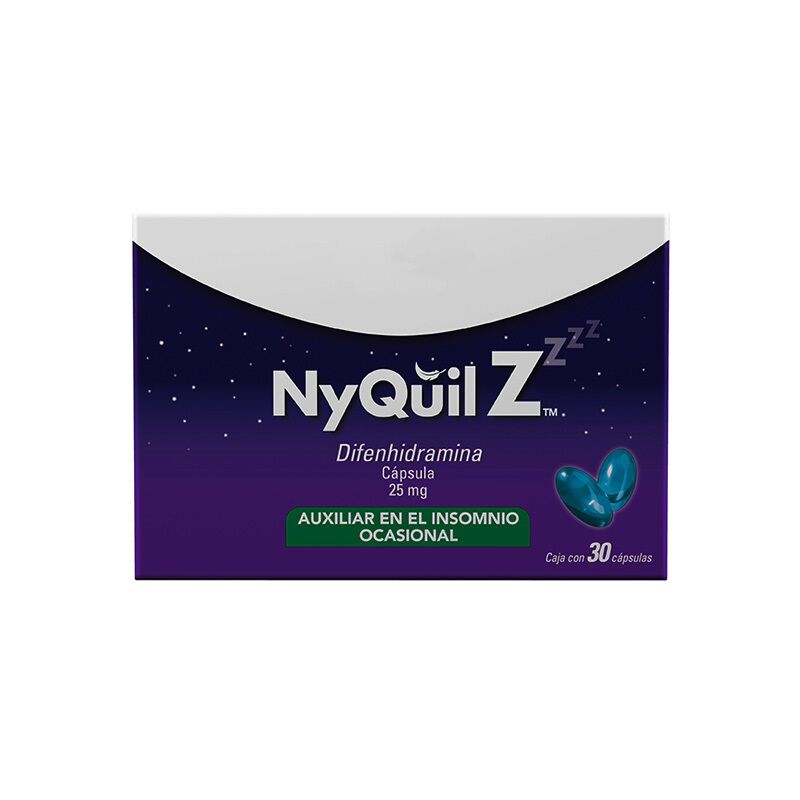 NYQUIL Z 25MG C 30 CAP  DIFENHIDRAMINA