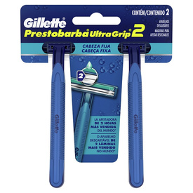 GILLLETTE PRESTOBARBA ULTRA GRIP 2 C 2 RASUR MANGO SVE