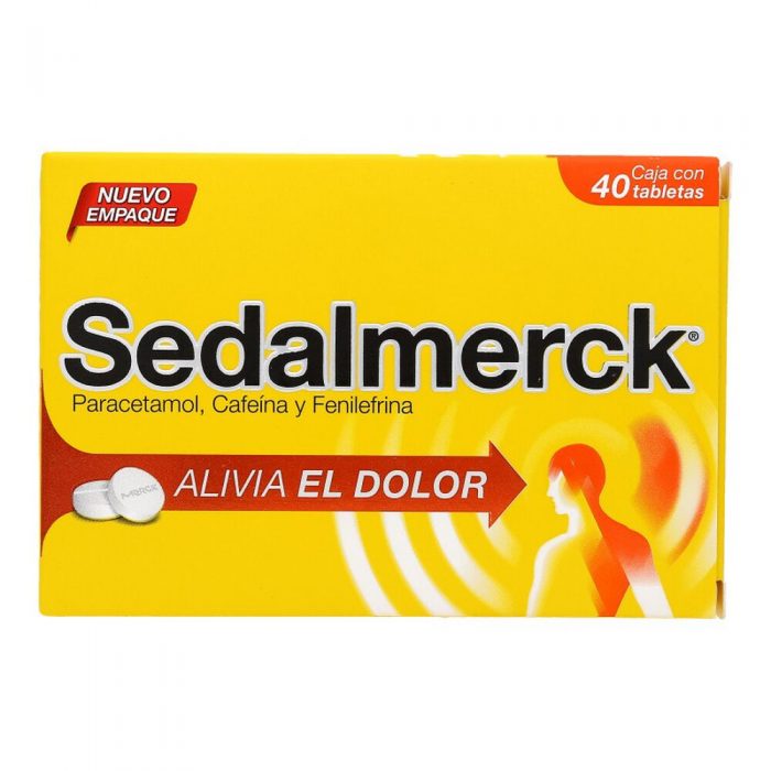 SEDALMERCK C 40 TAB  PARACETAMOLCAFEINAFENILFELIFRINA