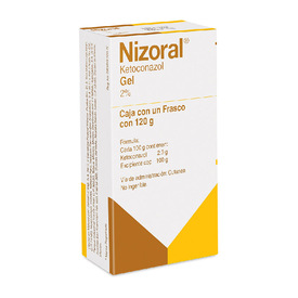 NIZORAL 2 GEL TOPICO 120G KETOCONAZOL