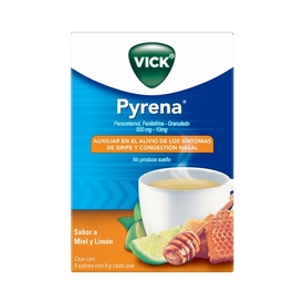 VICK PYRENA SOBRES C 8 MAS 2 GRATIS SAB MIEL