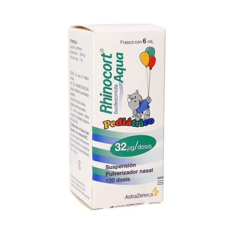 RHINOCORT AQUA 32UG PEDIATRICO 120D 6ML