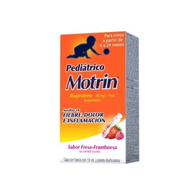 MOTRIN FRESA PEDIATRICO SUSP 15ML IBUPROFENO