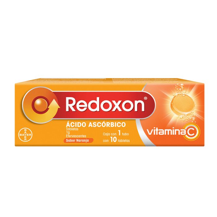 REDOXON 1G C 10 TAB EFER SABOR NARANJA