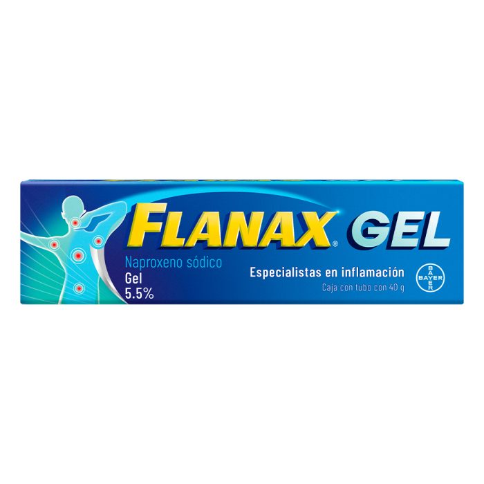 FLANAX 5.5 GEL 40G NAPROXENO