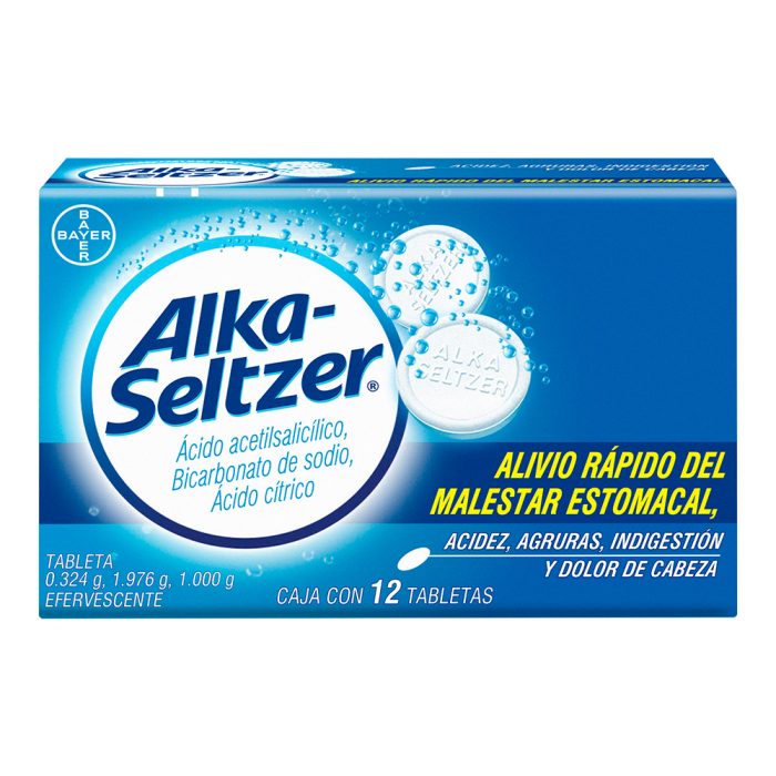 ALKASELTZER C 12 TAB EFERV