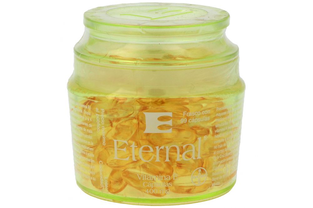 VITAMINA E ETERNAL 400MG C 99 CAP