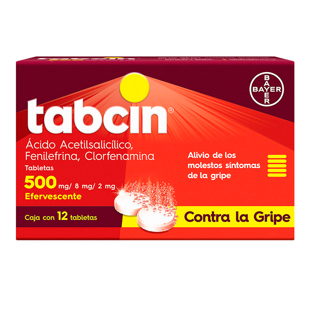 TABCIN 500 C 12 TAB EFERV