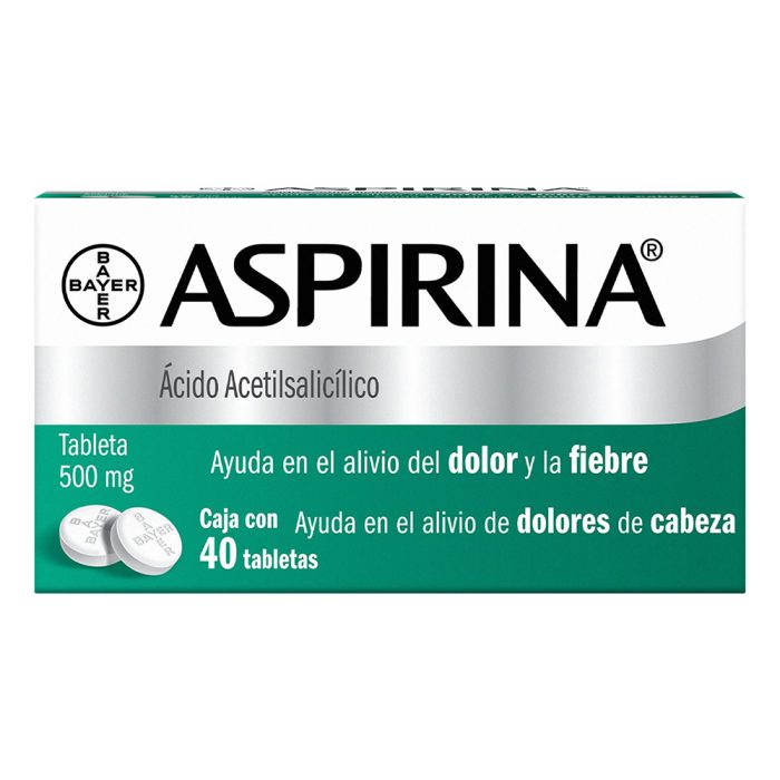 ASPIRINA 500MG C 40 TAB