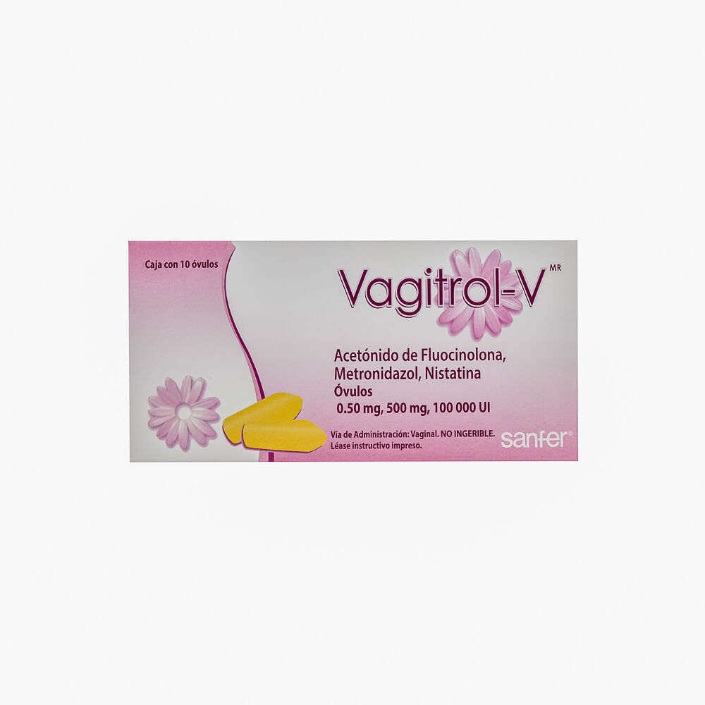 VAGITROL V C 10 OVULO METRONIDAZOLNISTATINA