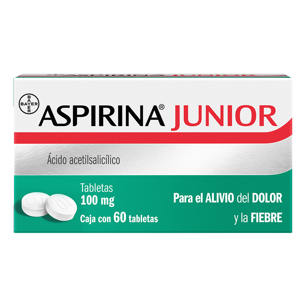 ASPIRINA 100MG JR C 60 TAB
