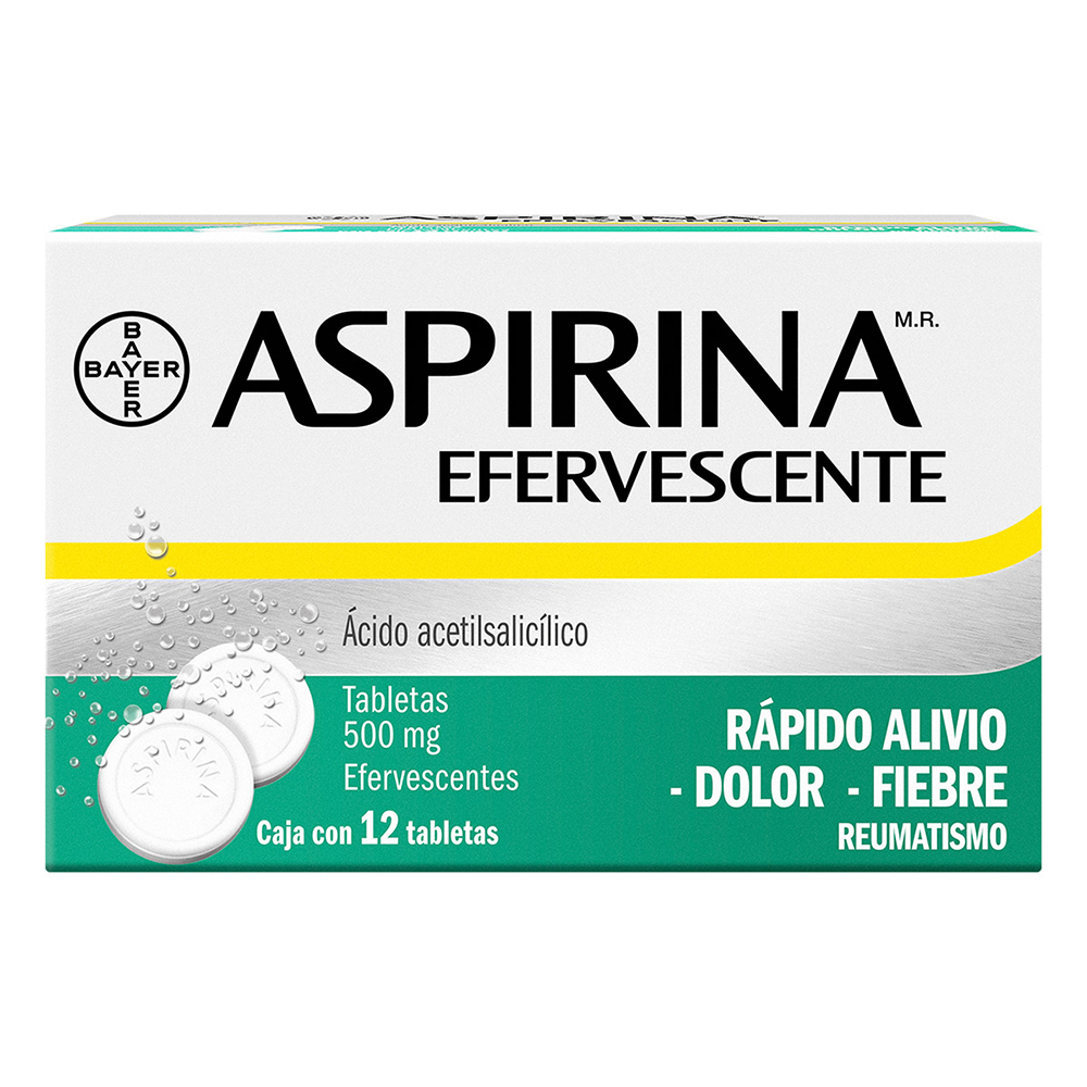 ASPIRINA ADULTO C 12 TAB EFERV