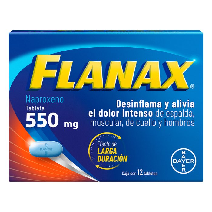 FLANAX 550MG C 12 TAB NAPROXENO SODCO