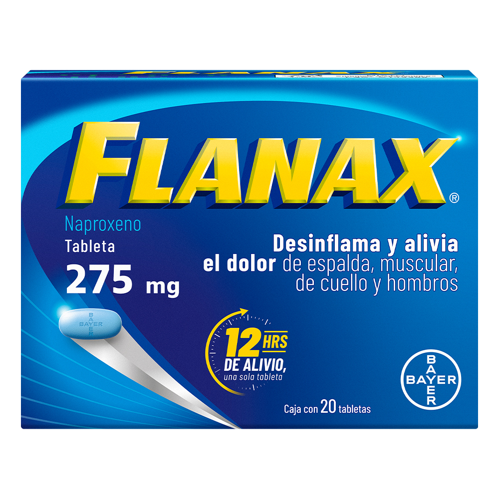 FLANAX 275MG C 20 TAB NAPROXENO SODICO