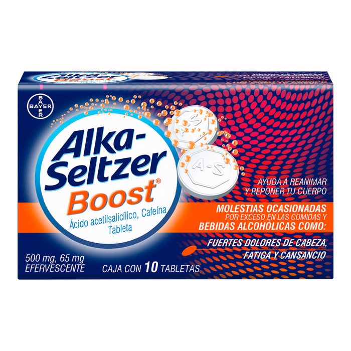 ALKASELTZER BOOST T 10