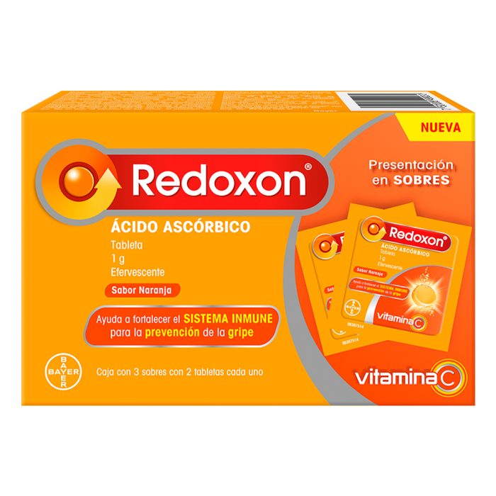 REDOXON 1G SAB NARANJA C 3 SOB C 2 TAB EFERC