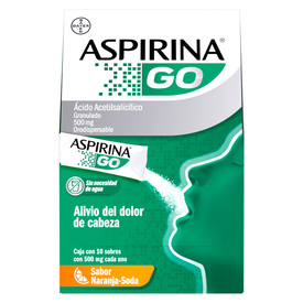 ASPIRINA -GO 500MG ORODISPERS S NJA C 10 SOB
