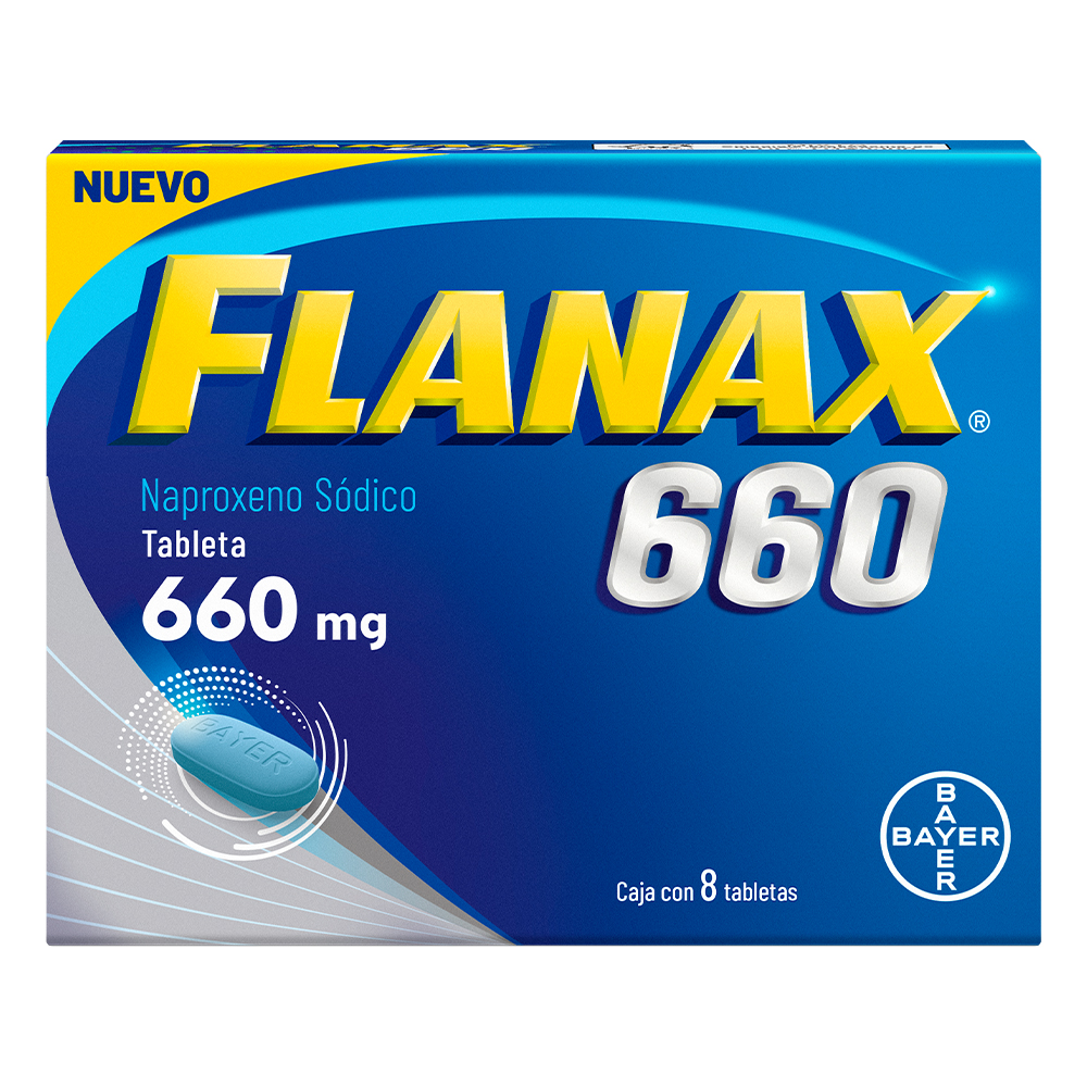 FLANAX 660MG LIBERACION PROLONGADA C 8 TAB