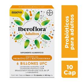 IBERFLORA ADULTO 363MG C 10 CAP SUPLEMEN ALIMENTIC