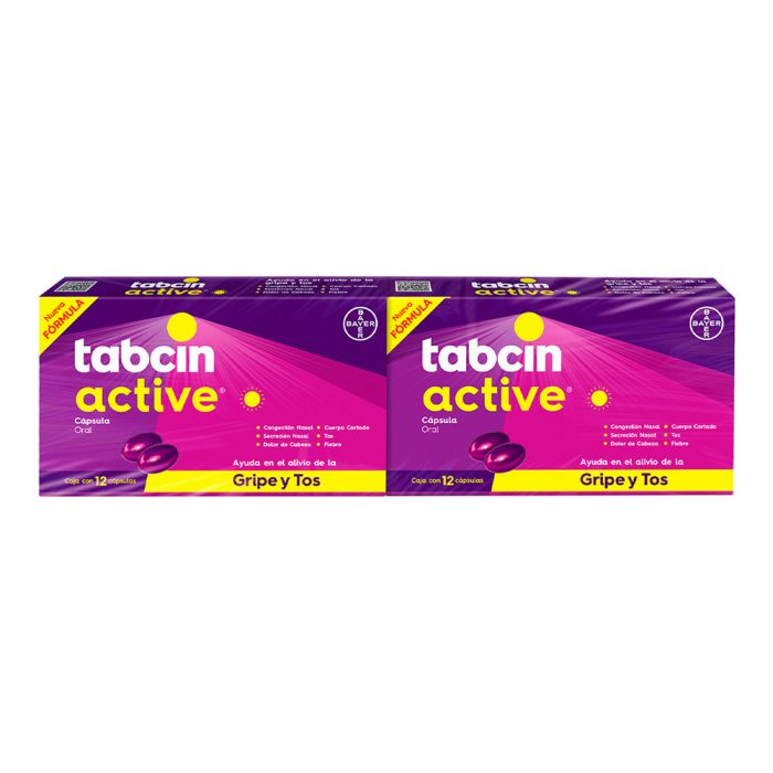 TABCIN ACTIVE C 12 CAP GRIPETOS 12 CAP PRECIO ESPECIAL